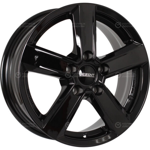 Колесный диск Dezent TU 6.5xR16 5x108 ET50 DIA63.4 черный глянцевый