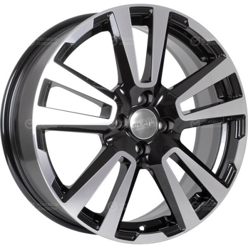 Колесный диск iFree Original КС874 (ZV 17_XRAY) 6.5xR17 4x100 ET41 DIA60.1 черный глянцевый с полированными элементами лицевой поверхности