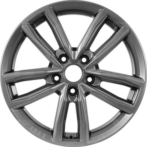 Колесный диск КиК Каланг 6.5xR17 5x114.3 ET45 DIA60.1 темно-серебристый