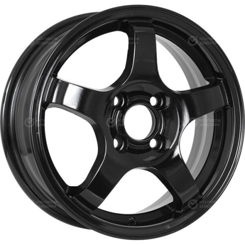 Колесный диск CrossStreet CR14 5.5xR14 4x98 ET35 DIA58.6 черный