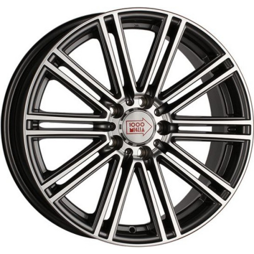 Легковой диск 1000 Miglia MM1005 7,5x17 5x108 ET40 63,4 Dark Anthracite Polished