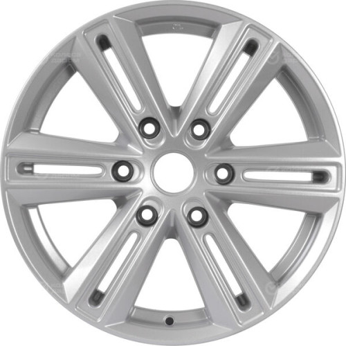 Колесный диск X-trike X124 7.5xR17 6x139.7 ET25 DIA106.1 глянцевый серебристый