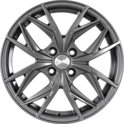 Колесный диск СКАД Асти 6.5xR16 4x98 ET35 DIA58.5 темно-серый цвет с перламутровыми оттенками