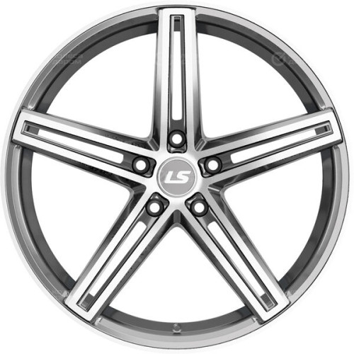 Колесный диск LS LS 749 8.5xR19 5x114.3 ET40 DIA67.1 насыщенный темно-серый полностью полированный