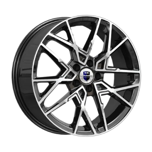 Легковой диск КиК Вудроф 7x18 5x114,3 ET49 67,1 Алмаз черный (уценка: имеется дефект)