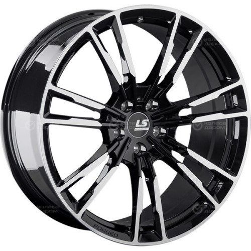 Колесный диск LS Forged FG06 8xR20 5x112 ET27 DIA66.6 черный полностью полированный