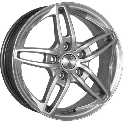 Колесный диск СКАД Турин 6.5xR16 5x114.3 ET50 DIA67.1 серебристый