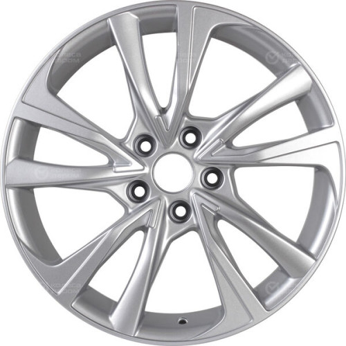 Колесный диск Replay HV88 7.5xR18 5x114.3 ET40 DIA66.6 серебристый