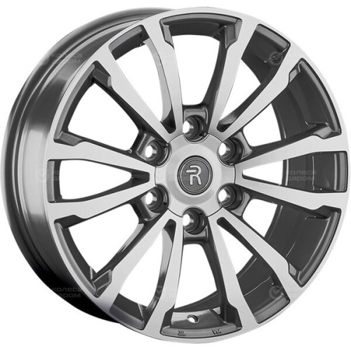 Колесный диск Replay JC15 7.5xR18 6x139.7 ET30 DIA106.1 насыщенный темно-серый полностью полированный