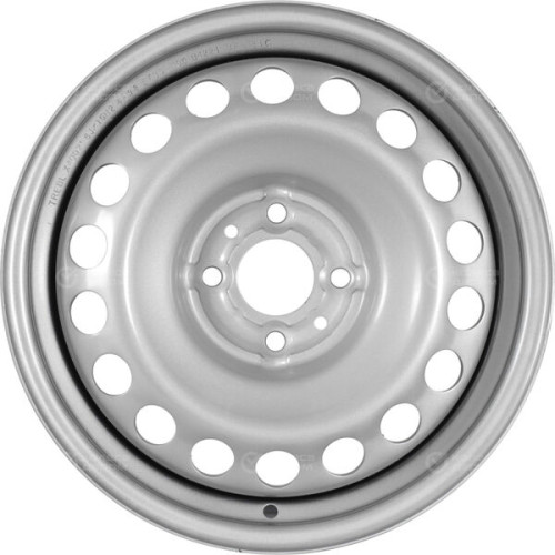 Колесный диск Trebl X40021P 6xR15 4x98 ET35 DIA58.6 серебристый