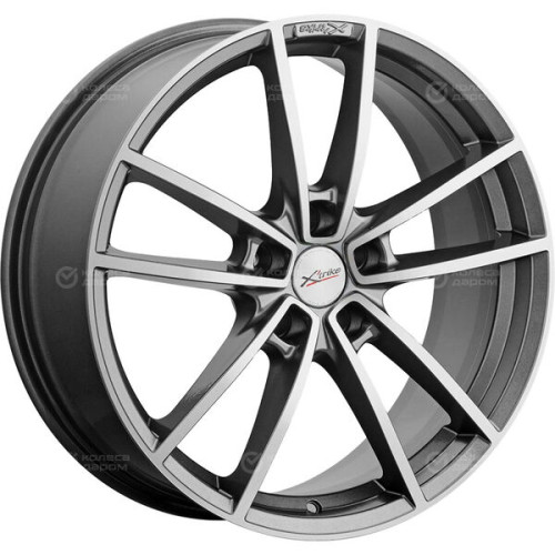 Колесный диск X-trike X140 7.5xR19 5x114.3 ET35 DIA60.1 темно-серебристый полированный