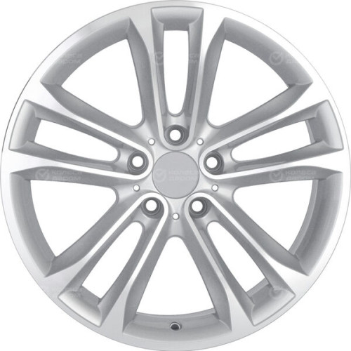 Колесный диск Replay B162 10xR19 5x120 ET53 DIA74.1 серебристый полированный