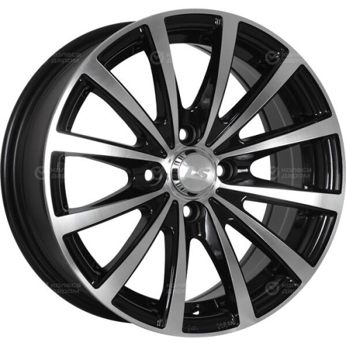 Колесный диск LS LS 792 6.5xR15 4x100 ET40 DIA73.1 черный полностью полированный
