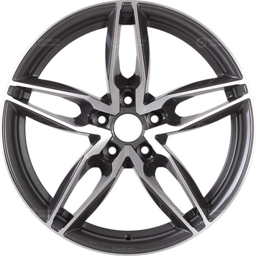 Колесный диск Replay MR196 8xR18 5x112 ET38 DIA66.6 насыщенный темно-серый полностью полированный