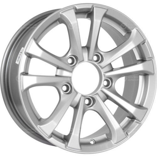 Колесный диск СКАД Тундра 6.5xR16 5x139.7 ET40 DIA98.5 серебристый
