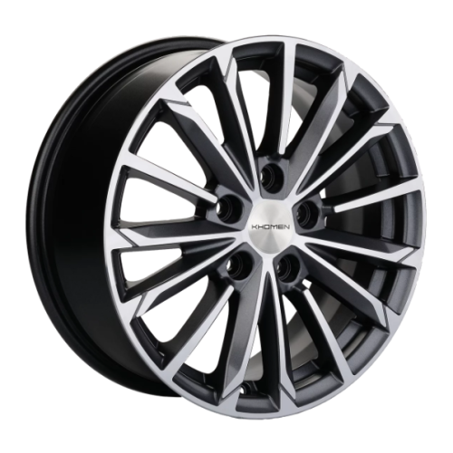 Легковой диск Khomen Wheels KHW1611 6,5x16 5x108 ET43 65,1 Gray-FP