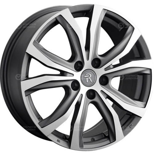 Колесный диск Replay HND239 8xR18 5x114.3 ET46 DIA67.1 темно-серый матовый ,частично полированный