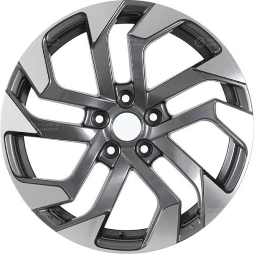 Колесный диск Replay LX119 7.5xR18 5x114.3 ET35 DIA60.1 насыщенный темно-серый полностью полированный