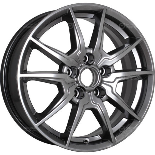 Колесный диск КиК Адамар 6.5xR16 5x112 ET46 DIA57.1 темно-серебристый