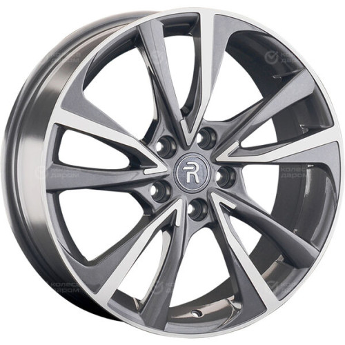 Колесный диск Replay FA42 7.5xR18 5x114.3 ET33 DIA67.1 насыщенный темно-серый полностью полированный