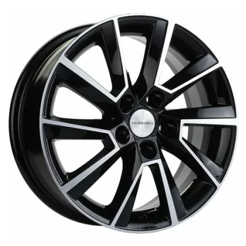 Легковой диск Khomen Wheels KHW1507 6x15 5x105 ET39 56,6 Black-FP