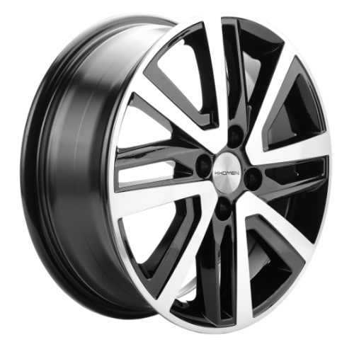 Легковой диск Khomen Wheels KHW1609 6x16 4x100 ET47 56,6 Black-FP