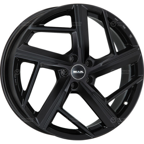 Колесный диск MAK Qvattro 8.5xR19 5x112 ET38 DIA66.45 чёрный глянцевый