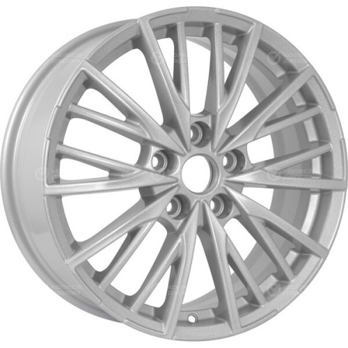 Колесный диск Carwel Агма 1719 7xR17 5x114.3 ET37 DIA66.5 серебристый