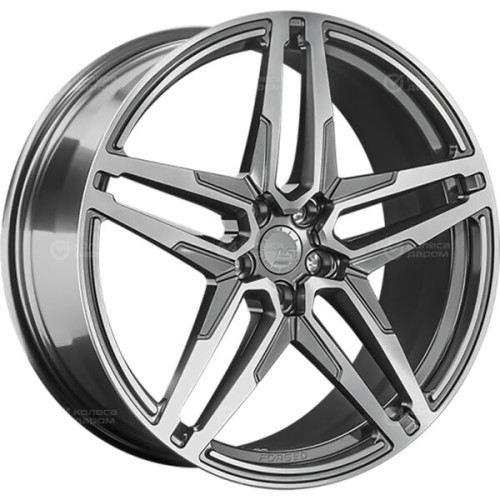 Колесный диск LS Forged FG50 8xR18 5x108 ET36 DIA65.1 темно-серый матовый ,частично полированный