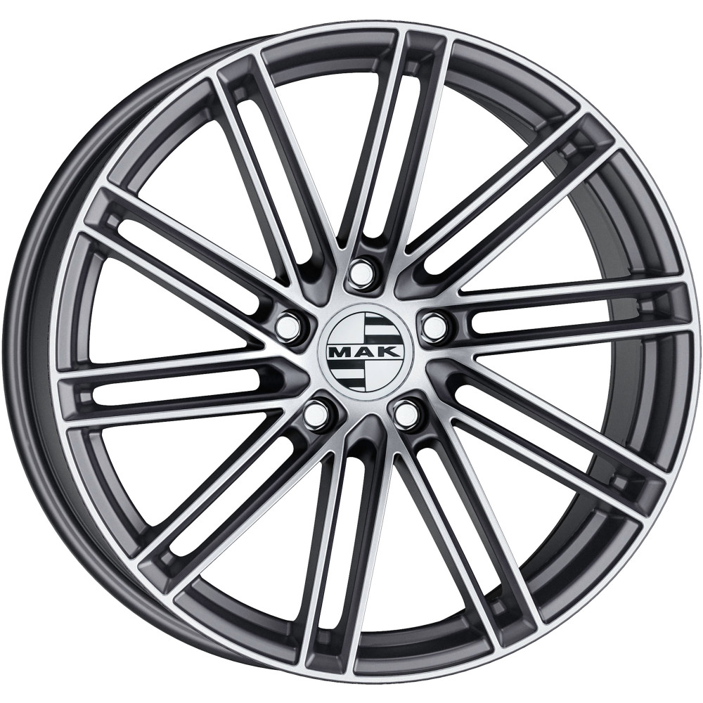 Легковой диск MAK Leipzig 9,5x21 5x112 ET27 66,45 Gun Metal Mirror Face