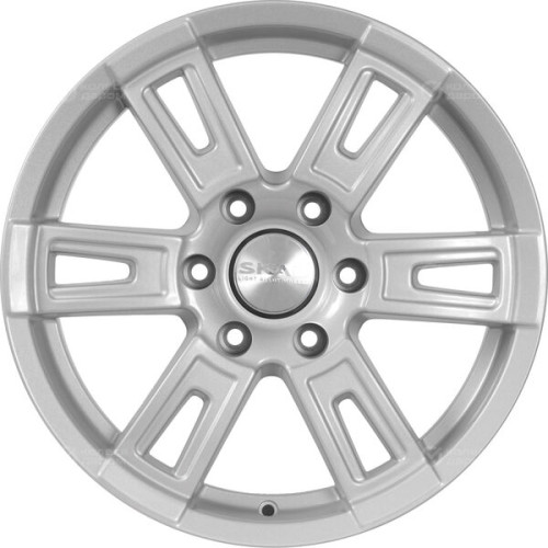 Колесный диск СКАД ТОР-18 8xR18 6x139.7 ET25 DIA106.2 серебристый