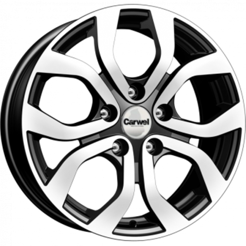 Легковой диск Carwel Буссе 6,5x16 5x114,3 ET50 60,1 AB (уценка: мятый обод)