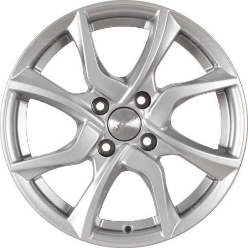 Колесный диск СКАД Тулон 6xR15 4x100 ET46 DIA54.1 серебристый