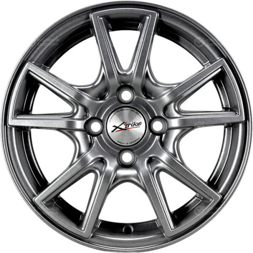Колесный диск X-trike X104 6xR14 4x108 ET38 DIA67.1 темно-серебристый