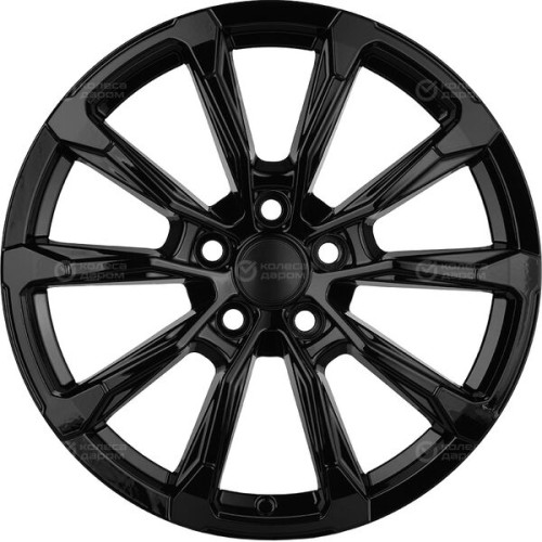 Колесный диск Carwel Ишим 1808 7.5xR18 5x114.3 ET53 DIA54.1 чёрный