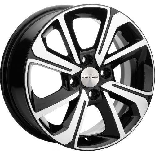 Легковой диск Khomen Wheels KHW1501 6x15 4x100 ET46 54,1 Black-FP