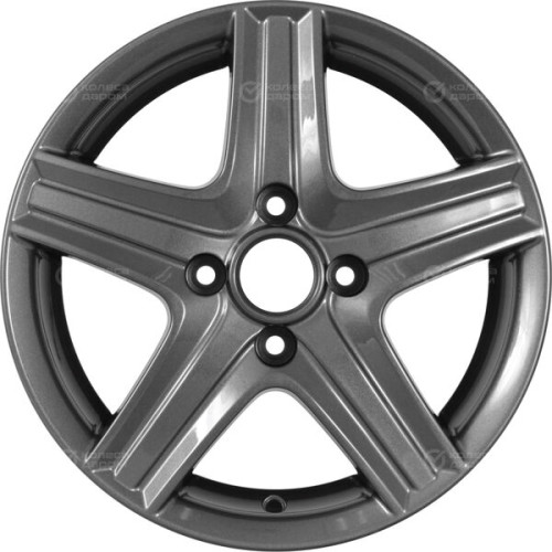 Колесный диск СКАД Магнум 5.5xR14 4x98 ET38 DIA58.6 темно-серый цвет с перламутровыми оттенками