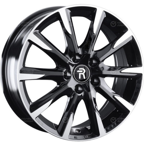 Колесный диск Replay VV268 7xR17 5x112 ET40 DIA57.1 черный полностью полированный