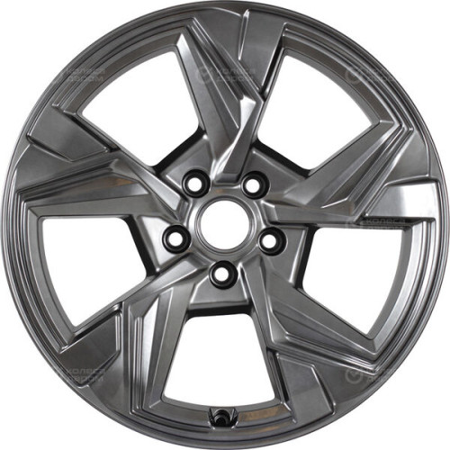 Колесный диск КиК Кайан 7.5xR18 5x114.3 ET33 DIA67.1 темно-серебристый