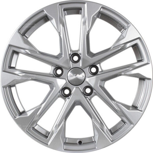 Колесный диск СКАД АТАКОР 7xR17 5x114.3 ET35 DIA60.1 серебристый