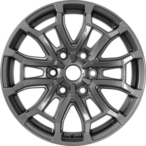 Колесный диск СКАД Авилис 8xR18 6x139.7 ET33 DIA106.1 темно-серый цвет с перламутровыми оттенками