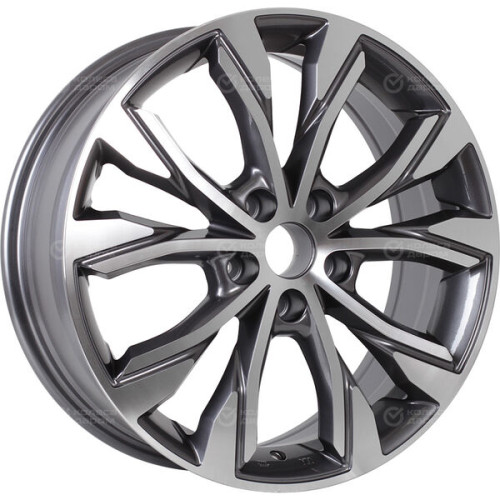 Колесный диск Replay MR189 7xR18 5x112 ET46 DIA66.6 насыщенный темно-серый полностью полированный