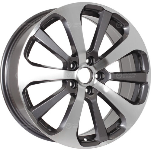 Колесный диск Replay KI251 7.5xR19 5x114.3 ET49.5 DIA67.1 насыщенный темно-серый полностью полированный