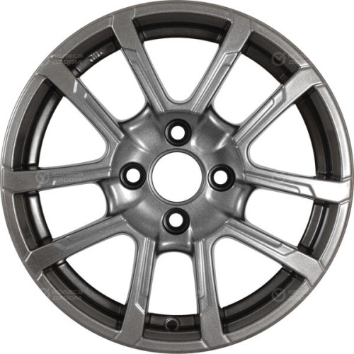 Колесный диск iFree Слайдер 5.5xR14 4x108 ET43 DIA63.35 насыщенный тёмно-серебристый