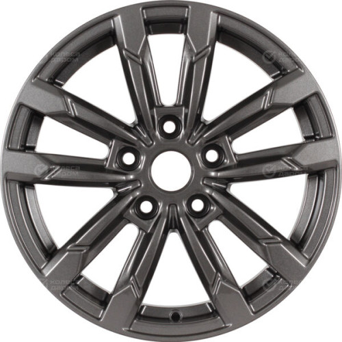 Колесный диск СКАД Кения 6.5xR16 5x114.3 ET43 DIA67.1 темно-серый цвет с перламутровыми оттенками