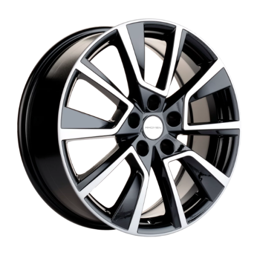 Легковой диск Khomen Wheels KHW1802 7x18 5x112 ET43 57,1 Black-FP