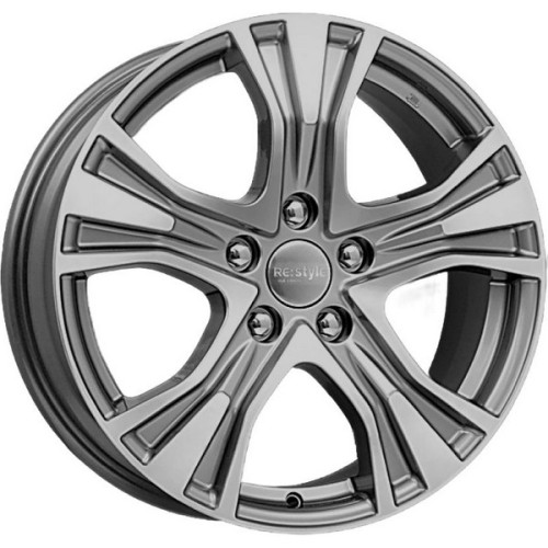 Легковой диск КиК КС673 7x17 5x112 ET49 57,1 Дарк платинум