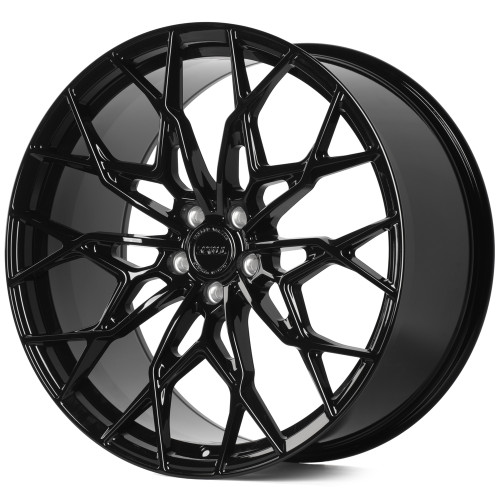 Легковой диск Skill Wheels SL164 11x22 5x112 ET50 66,6 чёрный глянцевый