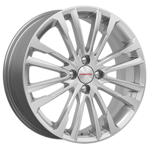 Легковой диск КиК Сильверстоун 6,5x17 4x100 ET40 67,1 Сильвер