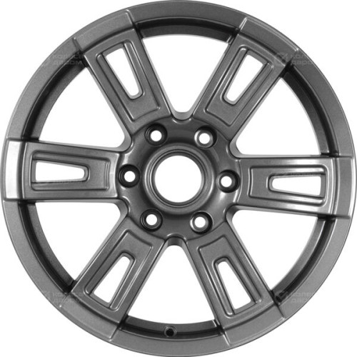 Колесный диск СКАД ТОР-18 8xR18 6x114.3 ET30 DIA66.1 темно-серый цвет с перламутровыми оттенками